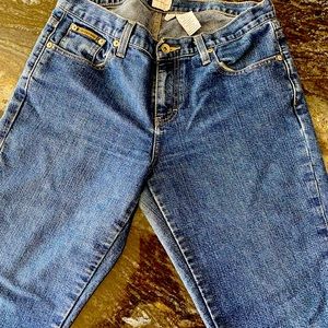 Calvin Klein Capri cuffed jeans